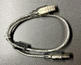 Delock Usb-connector - Cable Usb 2.0 Type-a Male > Usb 2.0 Type-b Male 0.5 M Transp