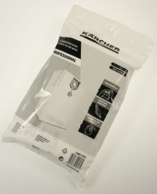 Karcher Vacuum Cleaner Bags - 2 889-154 0 Fleece Filter Tufts 5 Pcs 30 Litres