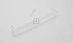 Hisense Gorenje Refrigerator - Freezer Door Shelf - Hk1875704 Door Tray