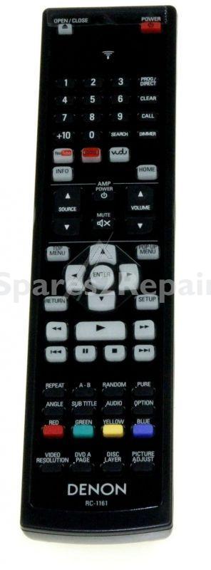 Sound United Ir remote Control - Rc1161 30701009600as Remote Control Dbt1713