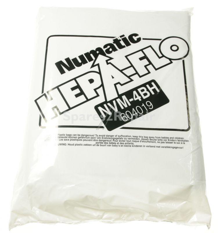 Numatic Vacuum Cleaner Bags - Nvm-4bh 10 Stofzakken 750-900 Modellen