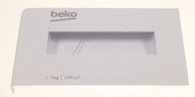 Detergent Dispenser Cover - 1912504120 C00899542 Drawer Panel [Arcelik]