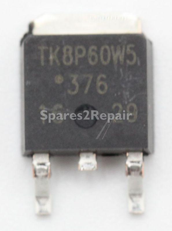 Toshiba Mos Fet Transistor - N kanal Mosfet, 600v 8a, Smd Dpak (to 252) - TK8P60W5