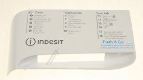 Detergent Dispenser Cover - C00664713 488000664713 Handle Drawer Inx-rapid-nl-f-nel [Whirlpool Indesit]