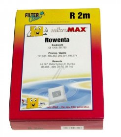 Filterclean Vacuum Cleaner Bags - R2m Fl0025-k Non Woven Dust Bags X4+1 Filter