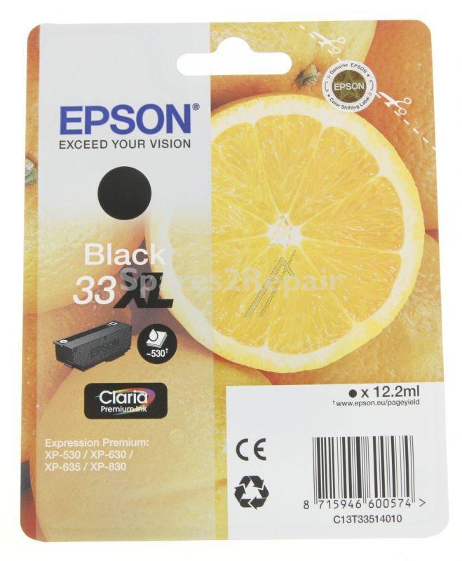 Epson Cartridge - 33xl C13t33514010 Ink Cartridge Black 12 2ml