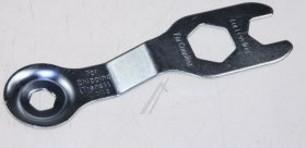 Lg Spanner - Secc-c 20-20 Ywllow T2 3w20018b Assembly Tools Open-end-ring With Wrench Size 12mm + 17mm + 23mm Offset E g For Device Feet