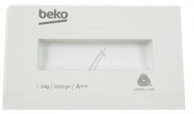 Detergent Dispenser Cover - 2459209091 C00912115 Detergent Drawer Front Cover Assembly [Arcelik]
