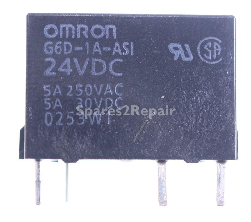 Omron Pcb Relay To 24v - 24vdc 5a-250vac Relay