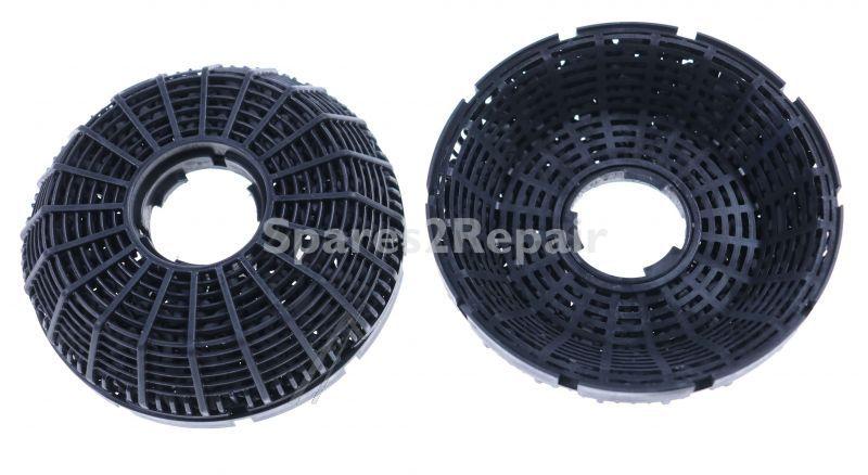 Silverline Carbon Filter - Yt971 1000 107 Charcoal Filter Set