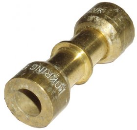 Lokring Lokring Connector - 6,5nkms00 Right Connector In Brass 6,5x6,5mm