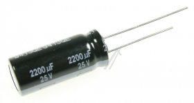 Panasonic 25v Radial Electrolytic 105 De - 2200uf-25v Elko Radial Pan 105° 12,5x30mm