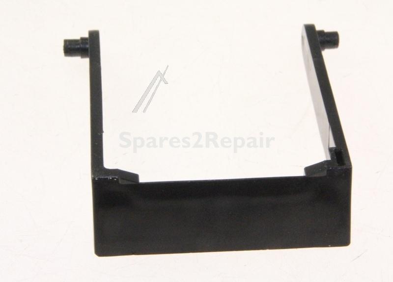 Saeco Fixings And Brackets - 11004161 996530002096 Bracket Coffee Grounds Scraper Black Brew Group