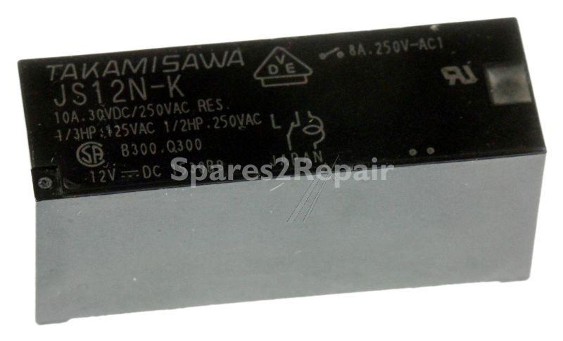 Fujitsu Pcb Relay To 12v - 12vdc 8a-250vac Relay, 1 Changeover