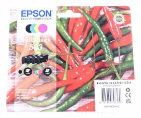 Epson Cartridge - 503 C13t09q64010 Ink Cartridge Multipack Cmyk 210pg + 3x165pg