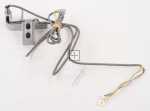 Door Hinge For Oven - 12044109 Door Hinge Operating Element Down Hinge Right Bs [Bosch Siemens]