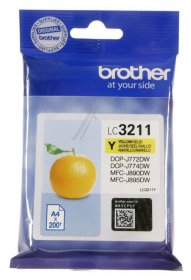 Brother Cartridge - Lc3211y Yellow Ink Cartridge
