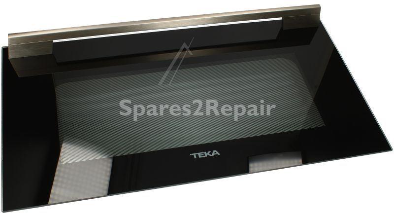 Kuppersbusch Teka Oven Door - 82033574 Mounted Door Hlc 8400 Bk