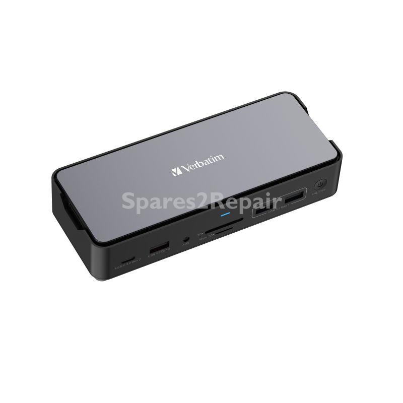 Verbatim Dockingstation For Notebook - Usb-c Pro Docking Station 15 Port With Ssd Slot Cds-15s
