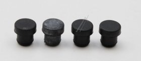 Rubber Foot - Fs-9100014949 Skid*4-black [Groupe SEB]