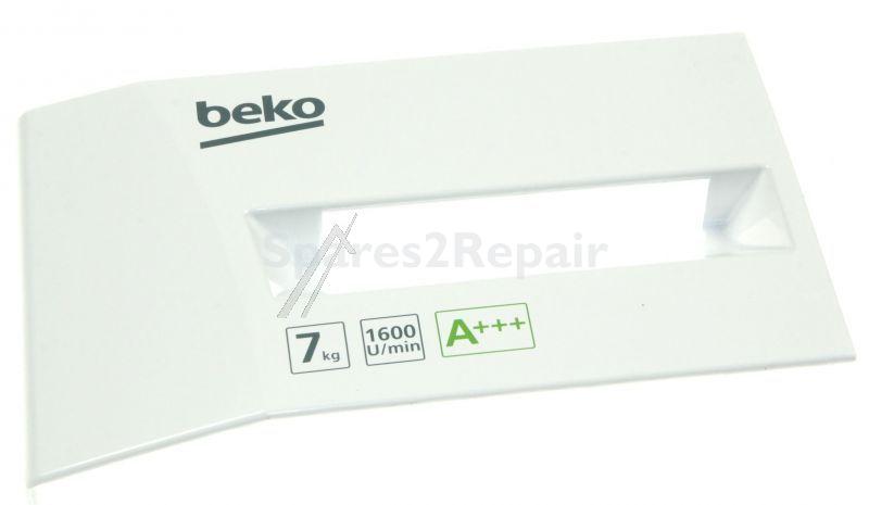 Detergent Dispenser Cover - 2828119314 C00896631 Detergent Dispenser Cover [Arcelik]