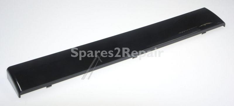 Kickplate - C00287262 488000287262 Plinth Black Futura [Whirlpool Indesit]