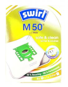 Vacuum Cleaner Bags - M50 Sp1704050 M50 Conf-5 Micropor Bag+2 M filter [Delonghi]