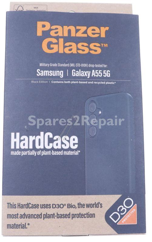 Panzerglass Leather Bag Gsm - 0473 Panzerglass Hardcase With D3o Samsung Galaxy A55 5g | Black