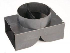 Air Shield - C00861112 488000861112 Airflow Recirculation D 150 Copo [Whirlpool Indesit]