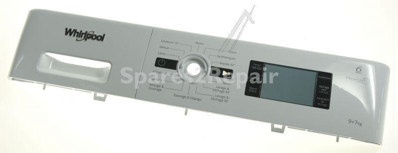 Panel - C00619155 488000619155 Control Panel Fwdg97168bxfr [Whirlpool Indesit]