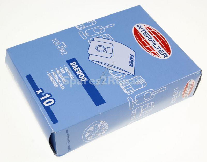 Vacuum Cleaner Bags - 35601479 If 108 Dw2 [Candy Hoover]