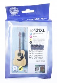 Brother Cartridge - Lc421xlvaldr Brother Tintenset Lc421bk-c-m-y Xl