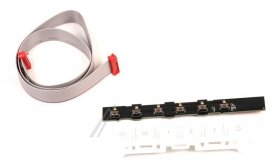 Faber Franke Roblin Switch Plate - 133 0631 505 Sp Hood Keypad 6 Butt Str Wh Hood-all