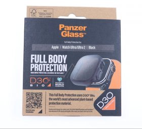Panzerglass Display Protective Film - 3691 Panzerglass Screen Protector Full Body With D3o Apple Watch Ultra 49mm Black