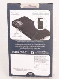 Mobilize Leather Bag Gsm - 29160 Mobilize Magsafe Compatible Premium Leather Case Apple Iphone 15 Plus Black