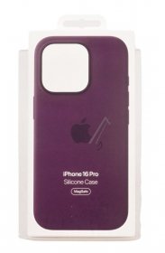 Apple Leather Bag Gsm - Myym3zm-a Iphone 16 Pro Silicone Case With Magsafe - Plum