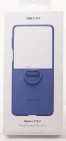 Samsung Leather Bag Gsm - Ef-pf766tnegww Samsung Ring Case (silicone) For Galaxy Flip7 Blue