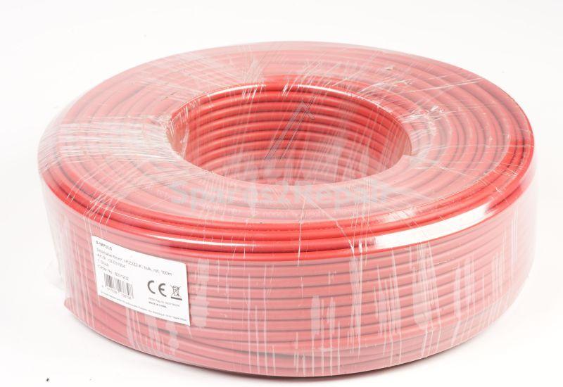 Compatible Cable/plugs/adapter - Solar Solar Cable 6mm² H1z2z2-k Bulk Red 100m