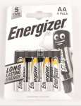 Energizer Aa - Battery - Lr06 E304432200 Everyday Mignon (aa) Cp 4 Pieces