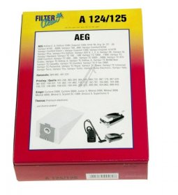 Filterclean Vacuum Cleaner Bags - A124-125 Öko 000130-z Dust Bag X5pcs