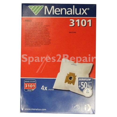 Vacuum Cleaner Bags - 9001961417 3101 4 Bags+1(mcf Mf) To Cut [Electrolux Aeg]