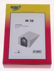 Filterclean Vacuum Cleaner Bags - W39 000767-k Dust Bags X3