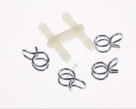 Hose Coupling - Ms-622135 Joining Element+clamp Collar*4 [Groupe SEB]