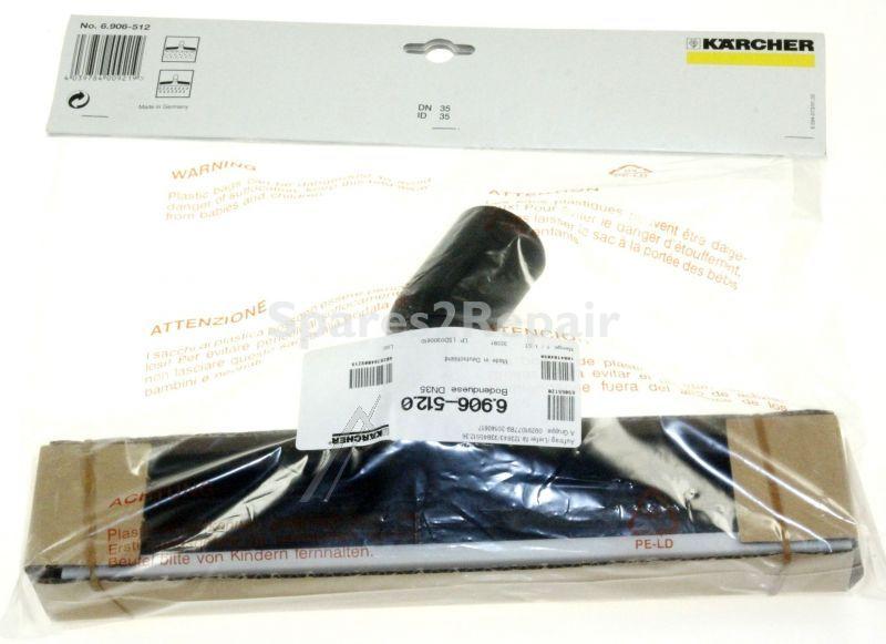 Karcher Vacuum Cleaner Nozzle - 6 906-512 0 Floor Nozzle Dn35
