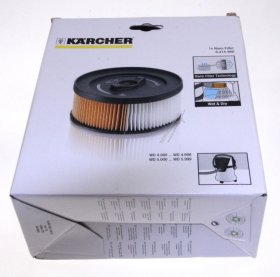 Karcher Vacuum Cleaner Filter - 6 414-960 0 Nano-coated Cartridge Filter