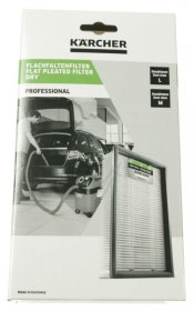 Karcher Vacuum Cleaner Filter - 6 904-367 0 Flat Pleated Filter