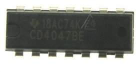 Texas Instruments Various Ics - 4047b Cd4047be 4000 Cmos 4047 Dip14 18v Type: Cd4047be
