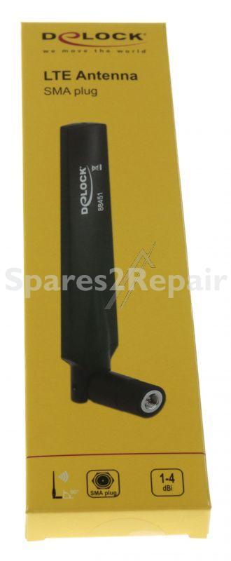 Delock Lte-antennas - Lte Antenna Sma 1 ~ 4 Dbi Omnidirectional With Flexible Join