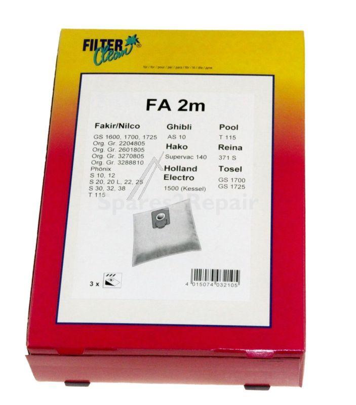 Filterclean Vacuum Cleaner Bags - Fa2m Fl0064-k Vacuum Cleaner Bags