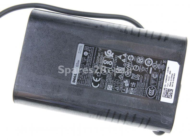 Dell Power Supply notebook - La65nm130 Dell 65w 3-pole Ac Adapter With Eu Power Cable